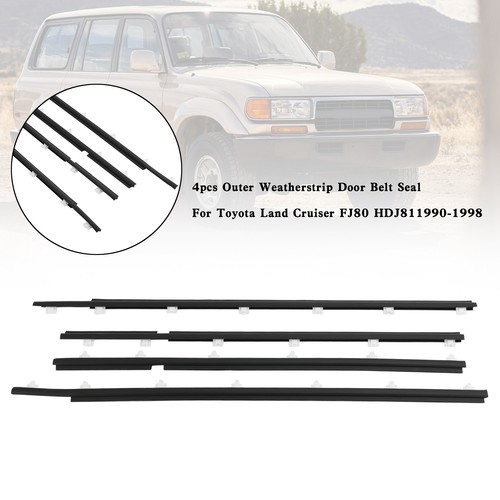 4pcs outer weatherstrip door - 4pcs,