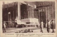 Old postcard AK Le Creusot Le Gros Laminoir FRANCE (1173887)