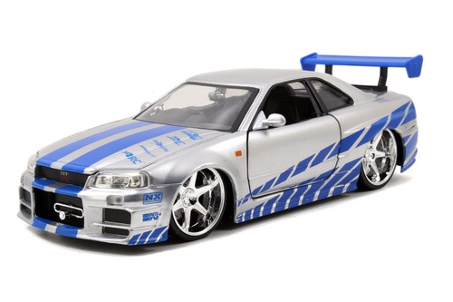 Nissan skyline grise 2002 - nissan, gt-r
