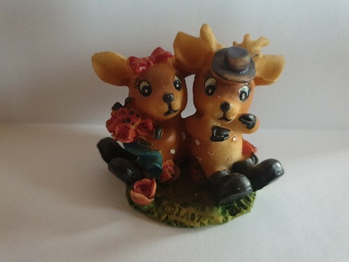 Deer moose figurine decorative - deer,