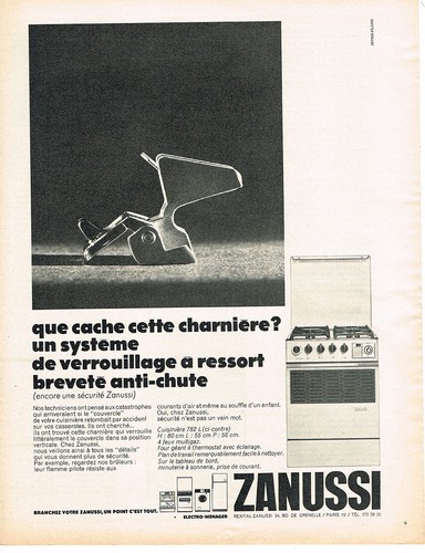 Publicite 1968 zanussi - publicite,