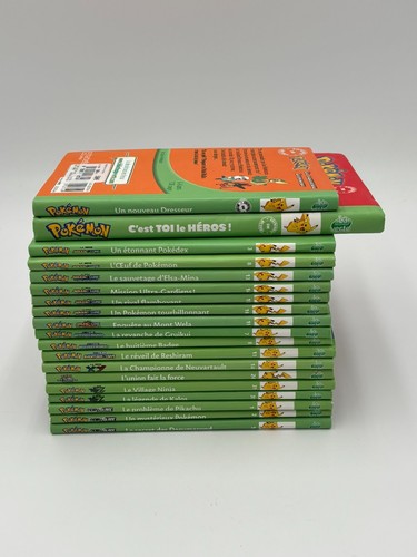 Lot livres pokémon - 19,
