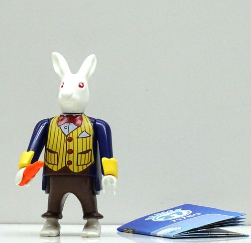 Fin seigneur lapin blanc - fin,