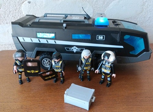 Playmobil véhicule police - véhicule,