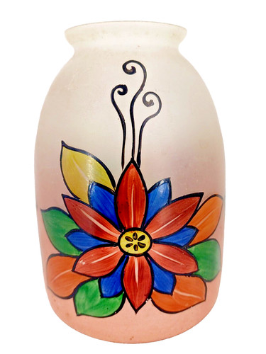 Tulipe art déco opaline - dÉco,