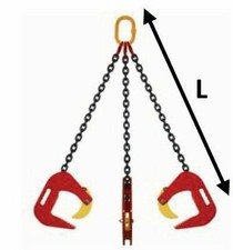 Elingue 3 brins pinces buses