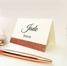 Personalised Table Place Cards Guest Name Card Weddings Birthday Christmas Party