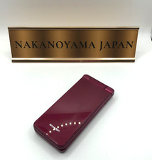 SHARP AQUOS KEITAI RED SH-N01 Android Flip Phone Unlocked 601SH Used Japan