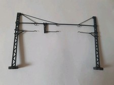 JV -  PORTIQUE DE  CATENAIRES 3 VOIES - Ech HO - METAL - SUPERBE - NEUF -