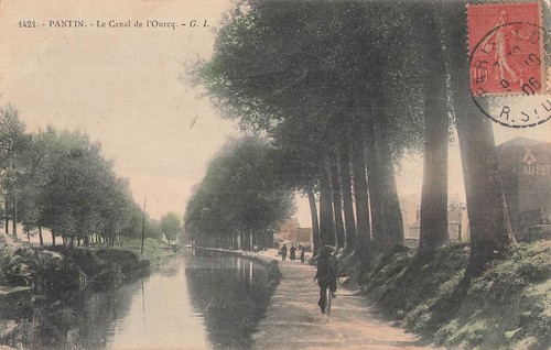 Pantin le canal de - canal,