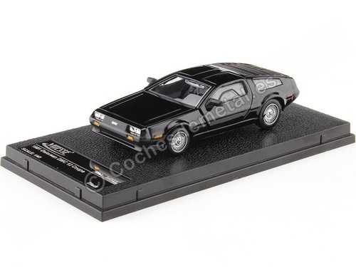 1981 delorean dmc noir - noir, 1:43