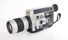 Canon Auto Zoom 1014 Electronic Super 8 Movie Camera- Tested ,Fully Working