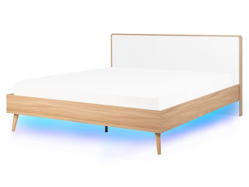 Beliani lit double serris - -,