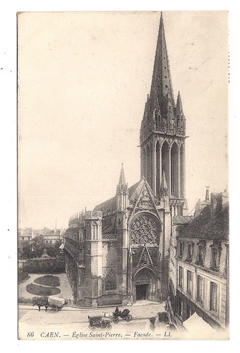 Caen église saint - caen, saint-pierre