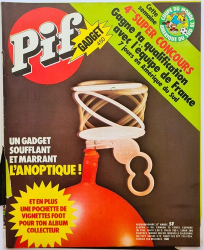 Pif gadget 450 publicités - gadget,