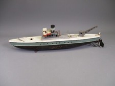 AB483 ARNOLD TOY ANTIQUE GREAT CARGO BOAT 32 CM