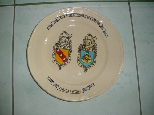 Assiette longwy - assiette,