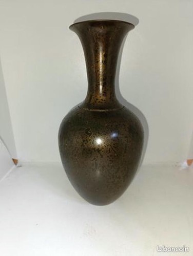 Ancien vase bronze ou - vase,