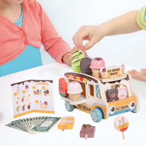 Chariot glaces bois - chariot, en