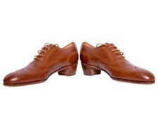 John Lobb London Bespoke Brown Oxford Brogues - UK 6