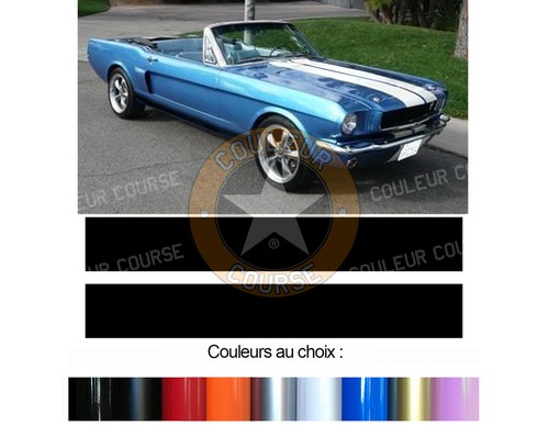 Bandes capot pour ford mustang - bandes,