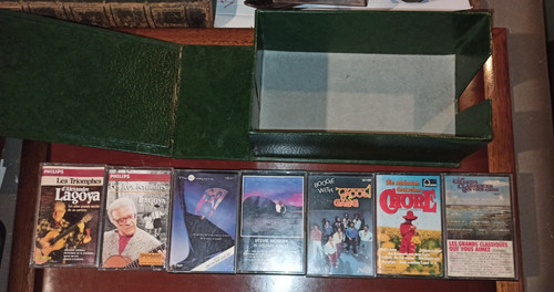 Lot cassettes audio - 7,