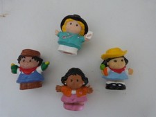 lot de 4 figurines Fisher