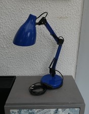 LAMPE DE BUREAU BLEUE -