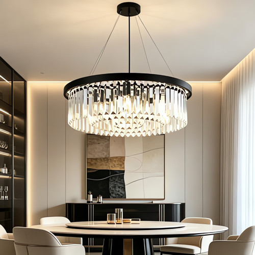 60cm lustre cristal lampe - lustre, en