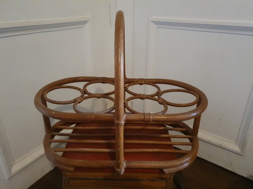 Joli panier porte bouteilles - ,