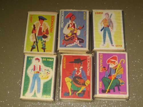 Lot boites allumettes - 6,