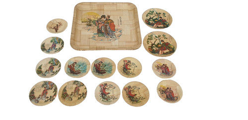 Plateau service avec - plateau,