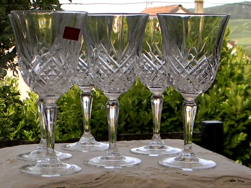 Verres vin rouge en - 6,