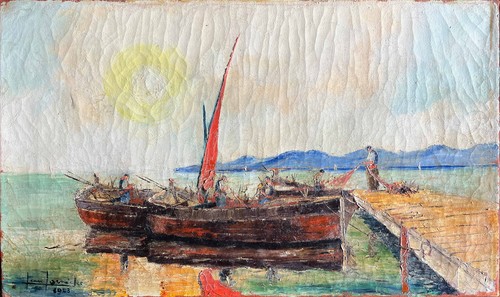 Tableau hst jean - tableau, corniche