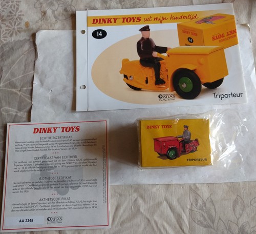 Atlas dinky toys triporteur - dinky,