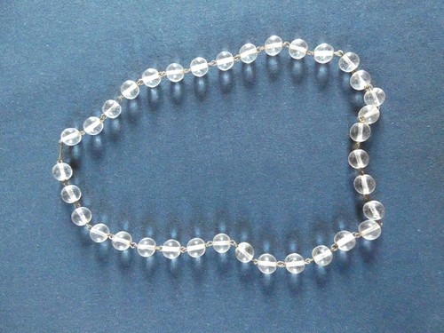Ancien collier perles verre - ancien, de