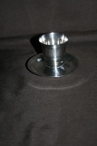 Coquetier ancien métal - coquetier, en