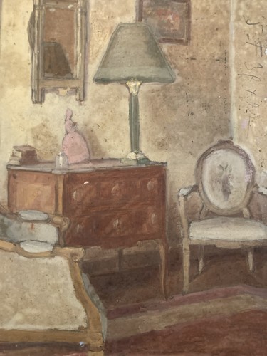 Peinture huile sur - sur, carton