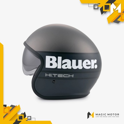 Casque moto jet blauer t - blauer, h.t