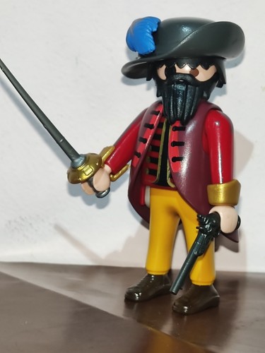 Playmobil figurine milicien - figurine,
