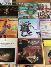 Lot de disques 33T vintage