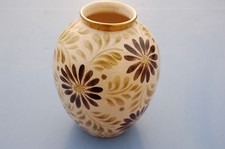 Vase craquelé peint à la main - 22 cm - 