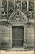 Blois Chateau Porte Chapelle