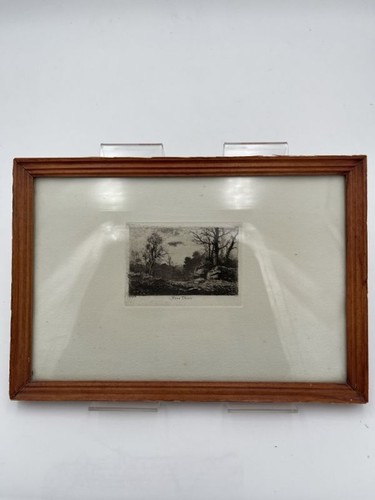 Gravure eau forte vieux - eau-forte.,