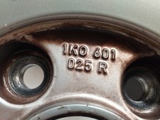 6.5JX16H2 jante pour VOLKSWAGEN GOLF V BERLINA (1K1) GT SPORT 2007 407411