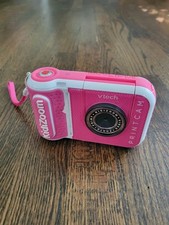 Pink Vtech KidiZoom PrintCam Digital Kids Camera Instant Print - Tested & Works 
