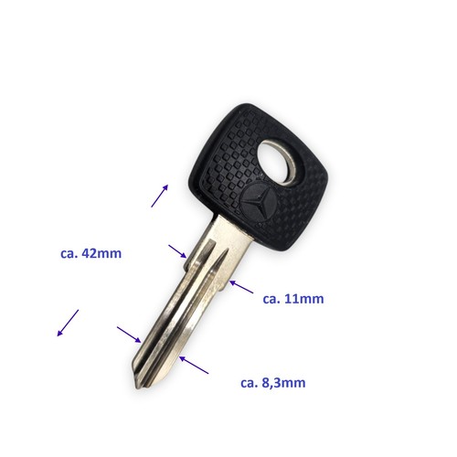 Clé vierge auto mercedes avec - vierge,