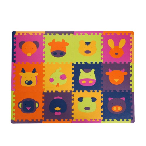 Dalles puzzle mousse - puzzle, en