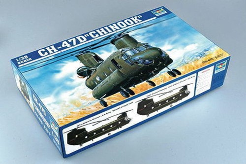 Trumpeter hélicoptère 47d - trumpeter, ch-47d