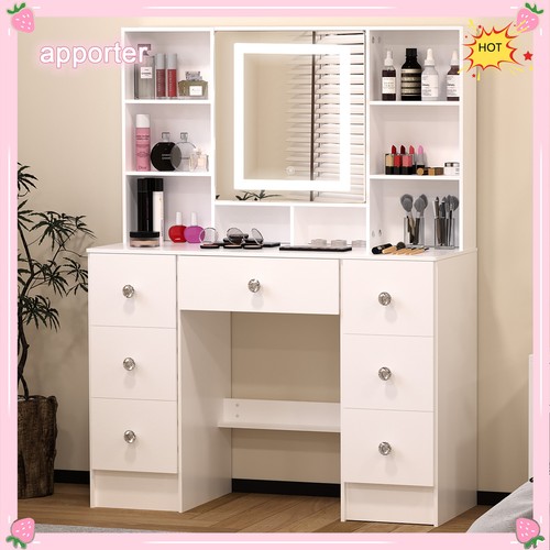 Large vanity makeup desk - large,